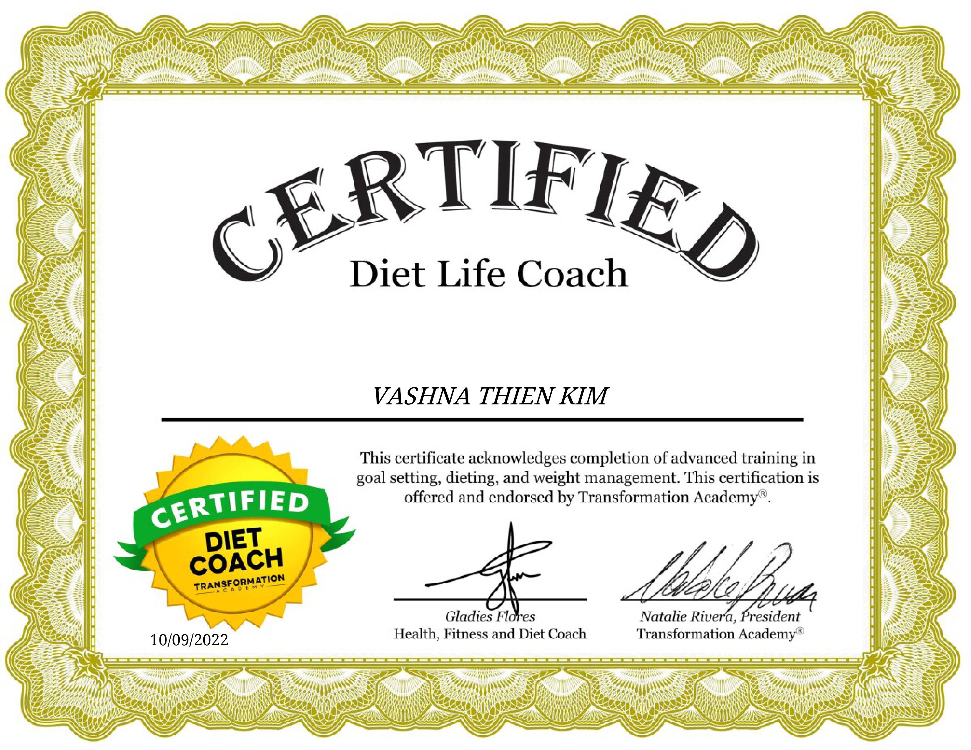 Diet Life Coach