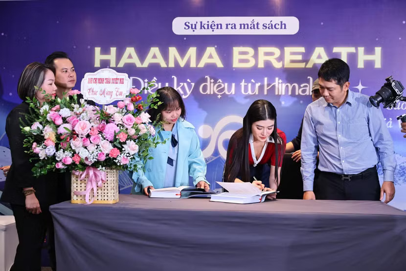 Ra mắt cuốn sách độc đáo “Haama Breath – Điều kỳ diệu từ Himalaya” - Báo An Ninh Thủ Đô