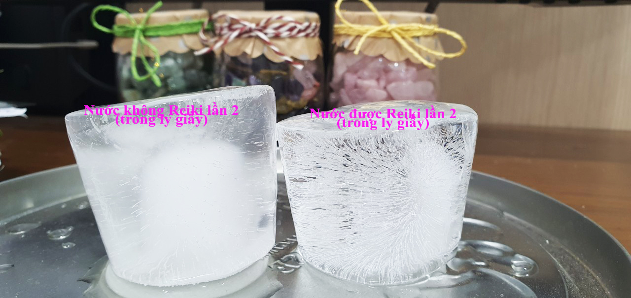 Chia sẻ của bạn "Chococandy Pham" về câu chuyện truyền Reiki cho nước