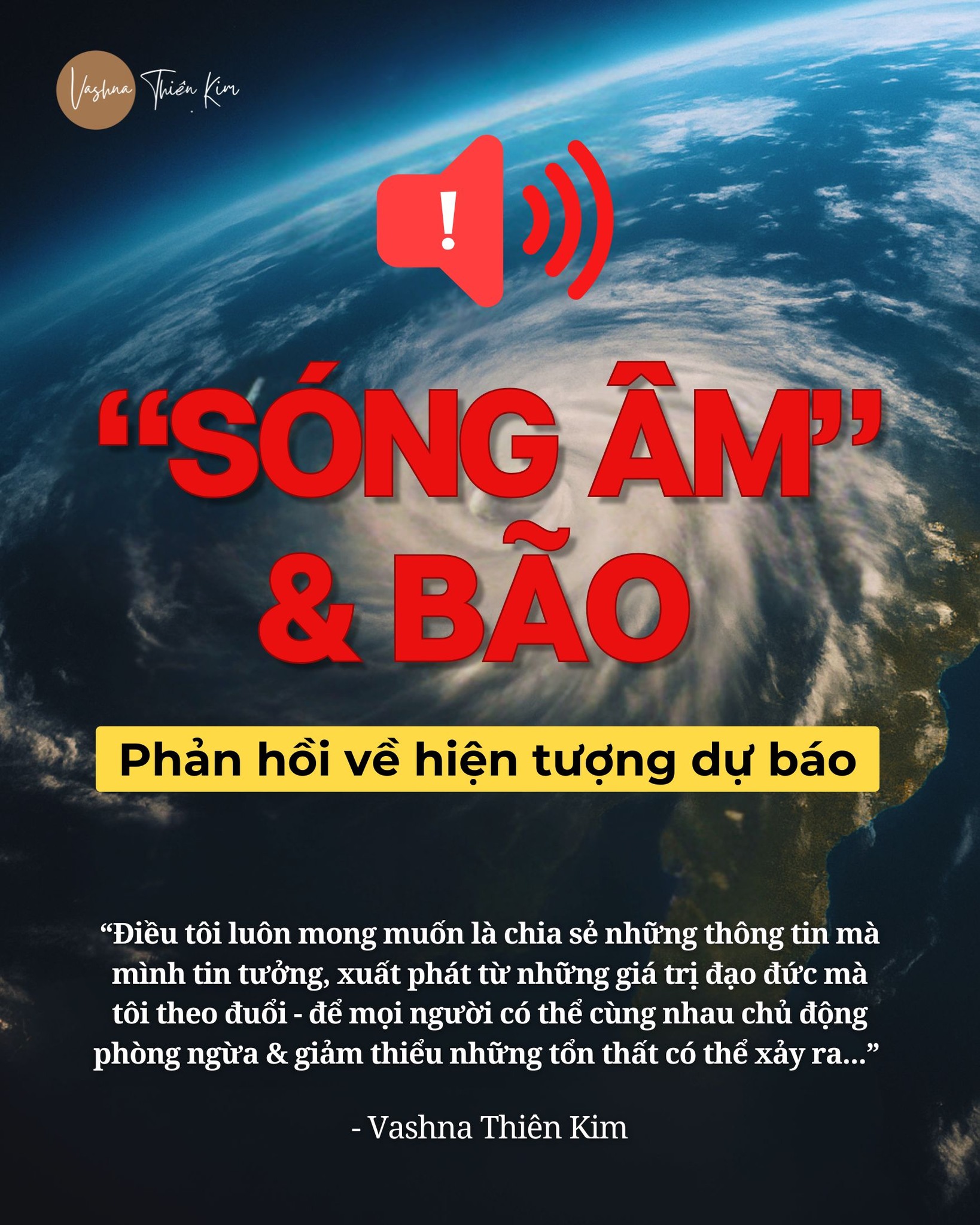 Phản hồi về hiện tượng "Sóng âm" đang tiến vào & bão tại Quảng Ninh